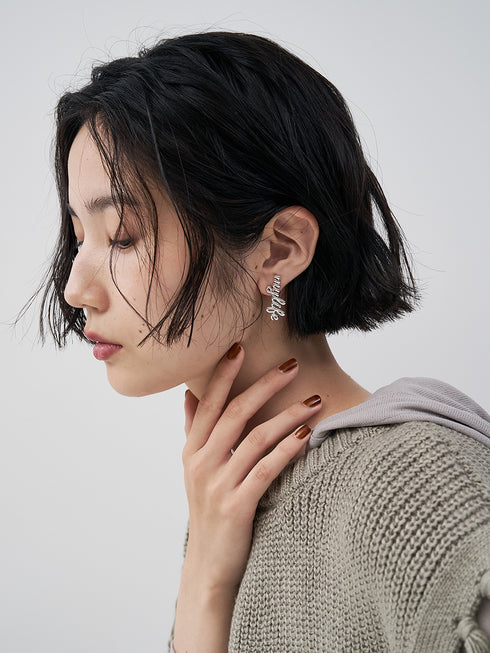 ロゴアシメピアス /0054-113SH